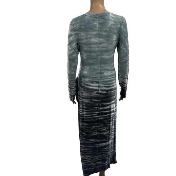 Young Fabulous & Broke Blue Ombre Bennet Tie Dye Dress - Picture 9 of 13